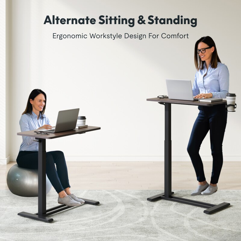Height Adjustable Overbed Table | Flexispot